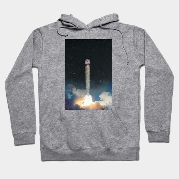 Smoke The Universe Hoodie by DreamCollage